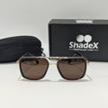 Prada Double Bridge Brown Tint Sunglasses