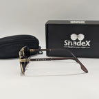 Prada Double Bridge Brown Tint Sunglasses