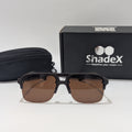 Hugo Boss Double Bridge Brown Sunglasses