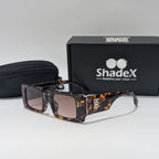 Burberry Acetate Rectangle Sunglasses