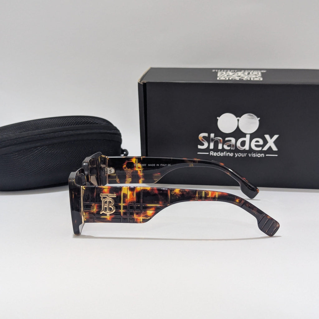 Burberry Acetate Rectangle Sunglasses