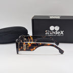 Burberry Acetate Rectangle Sunglasses