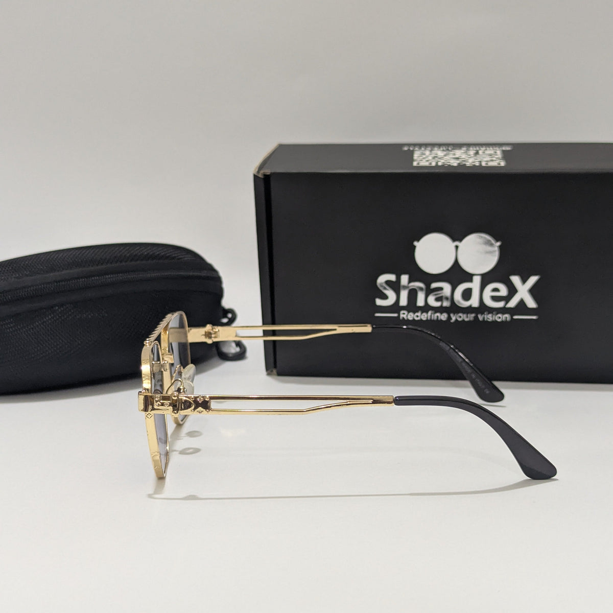 Louis Vuitton Golden Metal Double Bridge Sunglasses