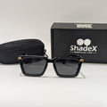 Louis Vuitton Rectangle Black Sunglasses
