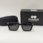 Louis Vuitton Rectangle Black Sunglasses