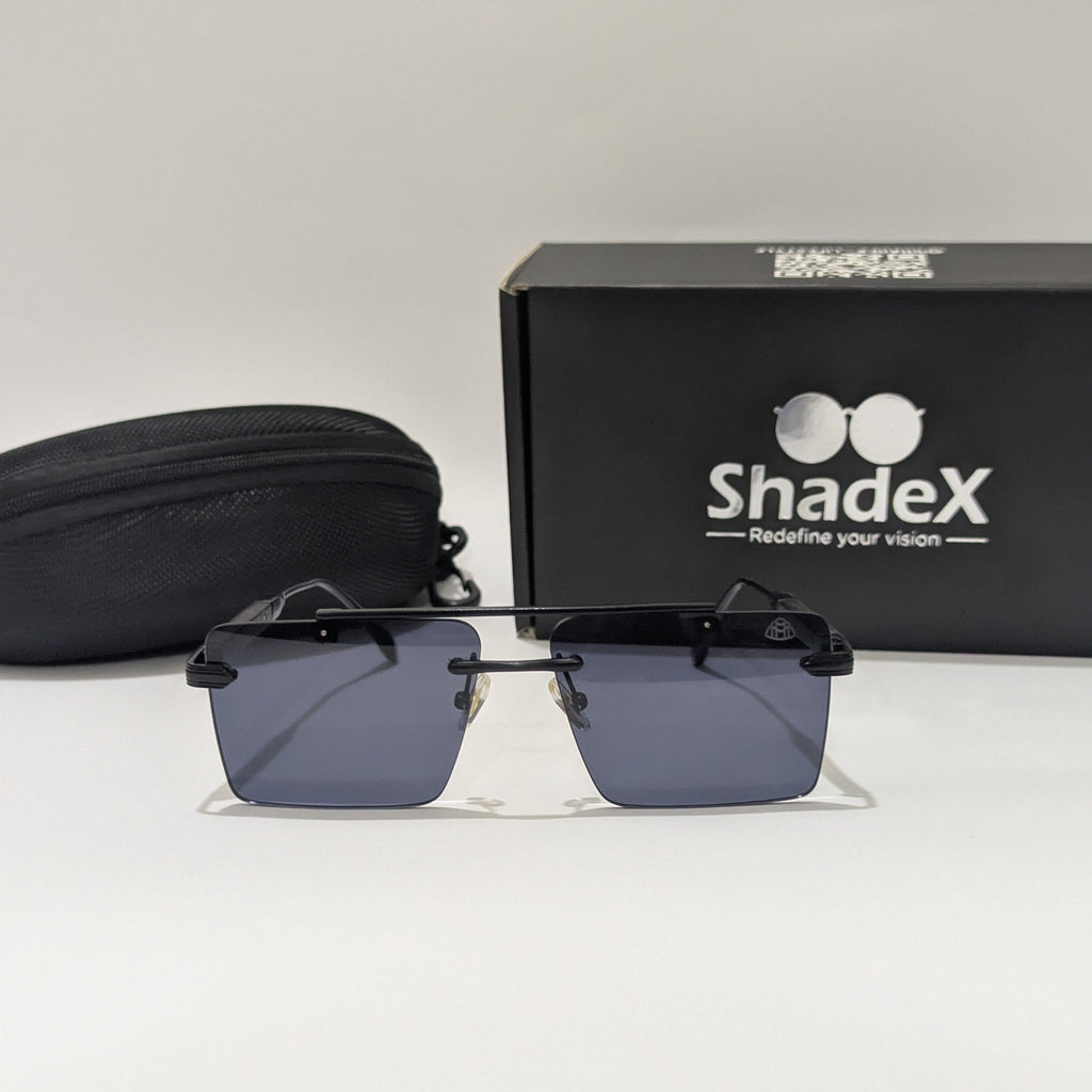 Maybach Double Bridge Rimless Sunglasses