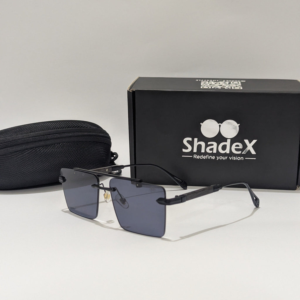 Maybach Double Bridge Rimless Sunglasses