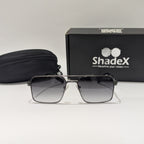 Cartier Black Metal Double Bridge Sunglasses